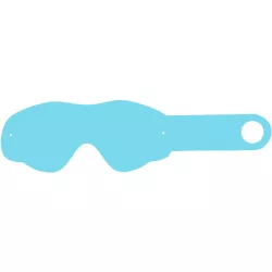 strhávací slídy plexi pro brýle O´NEAL řady B1, Q-TECH (10 vrstev v balení, čiré) M152-268 O´NEAL