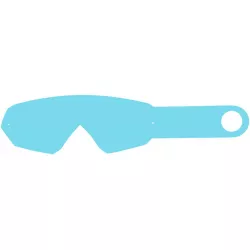 strhávací slídy plexi pro brýle THOR řady ENEMY/HERO, Q-TECH (10 vrstev v balení, čiré) M152-270 THOR