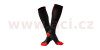 ponožky PUSH - Compressive, UNDERSHIELD (černá/červená, vel. 35/38) M168-125-3538 UNDER SHIELD