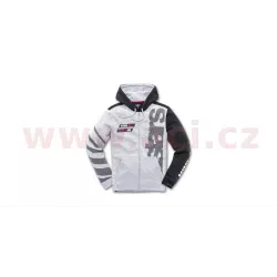 mikina FAN CLUB FLEECE, ALPINESTARS (šedá/černá) M180-286 ALPINESTARS