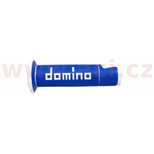 gripy A450 (road) délka 120 mm, DOMINO (modro-bílé) M018-360 DOMINO