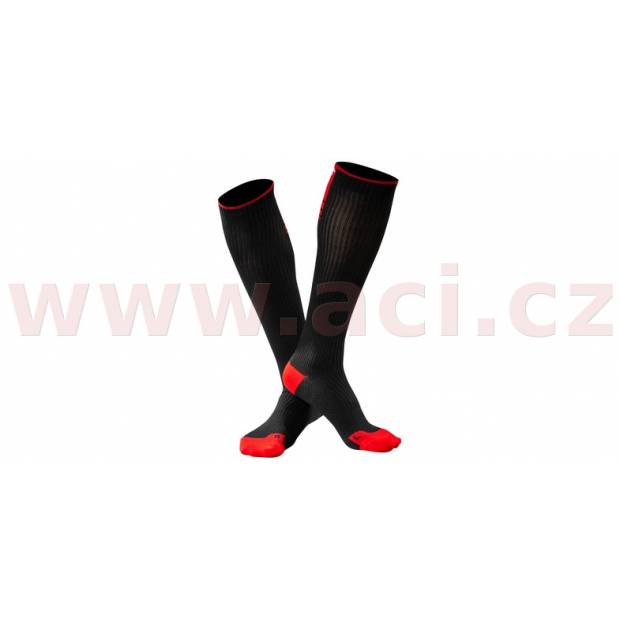 ponožky PUSH - Compressive, UNDERSHIELD (černá/červená) M168-125 UNDER SHIELD