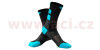 ponožky SKY - short, UNDERSHIELD (černá/modrá, vel. 35/38) M168-128-3538 UNDER SHIELD