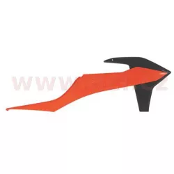 spoilery chladiče KTM, RTECH (oranžovo-černé, pár) M400-1337 RTECH