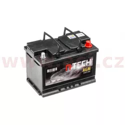 70Ah AGM baterie START-STOP, 760A, pravá A-TECH AGM 278x175x190 BA AGM70 A-TECH