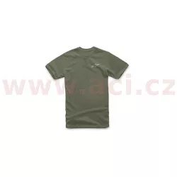 triko NEU AGELESS TEE krátký rukáv, ALPINESTARS (zelená/šedá) M182-513 ALPINESTARS