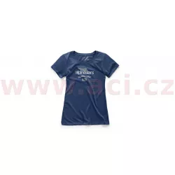 triko WINGED TEE krátký rukáv, ALPINESTARS, dámské (tmavě modrá) M182-548 ALPINESTARS