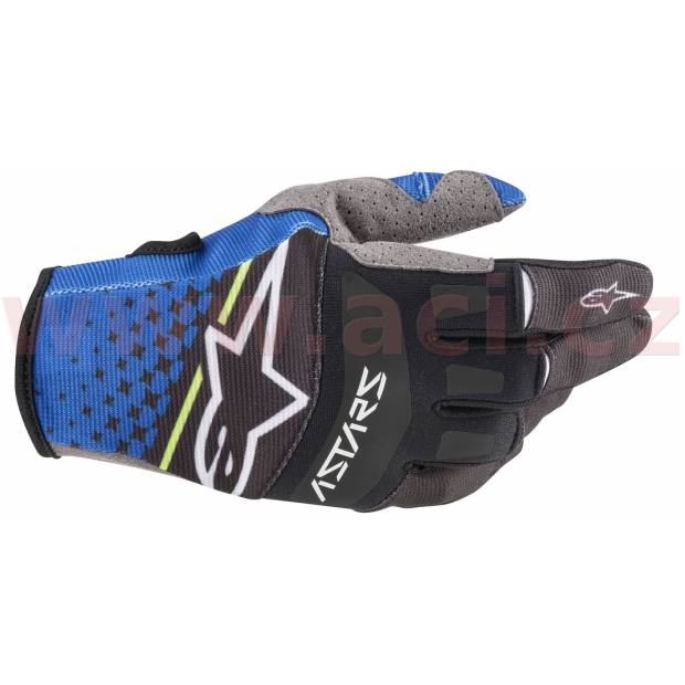 rukavice TECHSTAR 2020, ALPINESTARS (tmavá modrá/černá) M172-376 ALPINESTARS