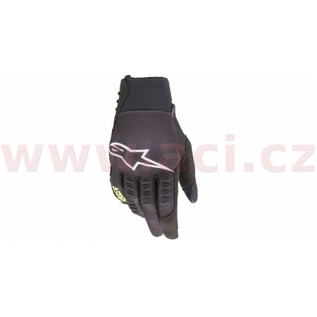 rukavice SMX-E 2020, ALPINESTARS (černá/žlutá fluo) M172-394 ALPINESTARS