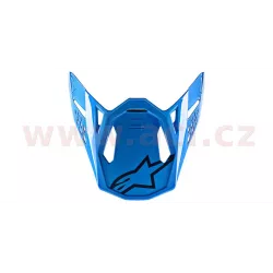 kšilt pro přilby SUPERTECH S-M8 RADIUM, ALPINESTARS (modrá lesklá) M142-1147 ALPINESTARS