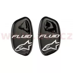 samolepky krytů čepů kloubu chrániče kolen FLUID TECH CARBON a FLUID PRO, ALPINESTARS (pár) M169-379 ALPINESTARS