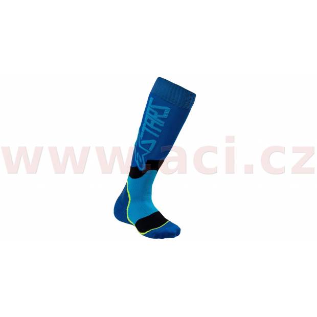 ponožky MX PLUS-2 2020, ALPINESTARS, dětské (modrá/tyrkysová) M168-112 ALPINESTARS