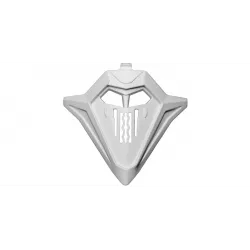 kryt bradové ventilace pro přilby COMMANDER, AIROH (vel. L - 2XL, bílá) M142-1165 AIROH