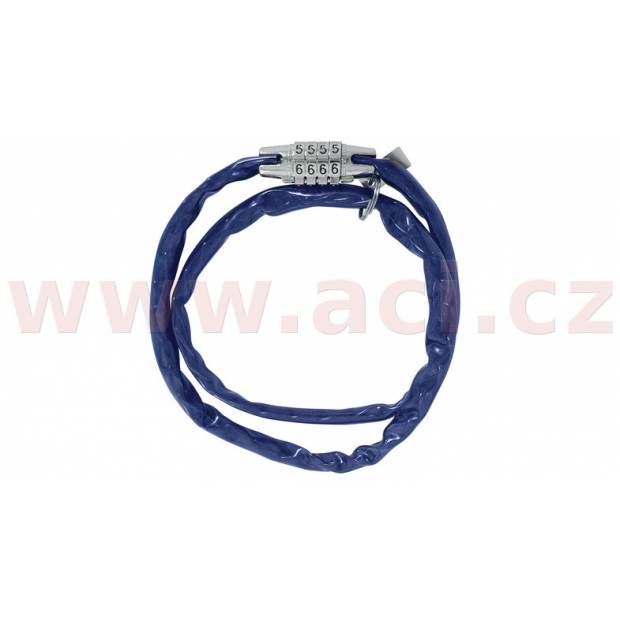 řetězový zámek COMBI CHAIN, OXFORD (modrý plášť, délka 0,9 m) C005-0026 OXFORD
