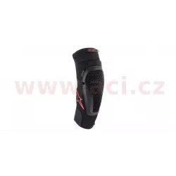 chrániče kolen BIONIC FLEX, ALPINESTARS (černá/červená, pár) 2026 M160-379 ALPINESTARS