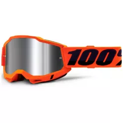 ACCURI 2, 100% brýle Orange, zrcadlové stříbrné plexi M150-561 100%