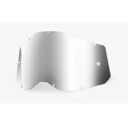 plexi Racecraft 2/Accuri 2/Strata 2, 100% - USA (srříbrné chrom, Anti-fog) M152-422 100%