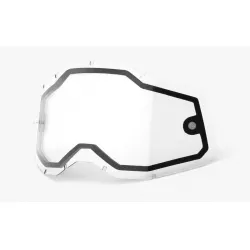 plexi Racecraft 2/Accuri 2/Strata 2, 100% - USA (dvojité čiré, Anti-fog) M152-436 100%
