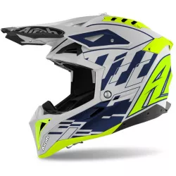 přilba AVIATOR 3.0 Rampage, AIROH (lesklá modrá) 2022 M140-1407 AIROH
