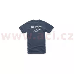 triko RIDE 2.0 TEE krátký rukáv, ALPINESTARS (tmavě modrá/bílá) M182-522 ALPINESTARS