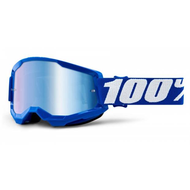 STRATA 2, 100% brýle modré, zrcadlové modré plexi M150-603 100%