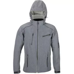 street softshell bunda SOFT, 4SQUARE - pánská (šedá) M100-593 4SQUARE