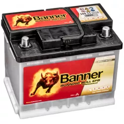 65Ah baterie, 640A, pravá BANNER Running Bull Professional EFB 241x175x190 BA EFB P56511 BANNER
