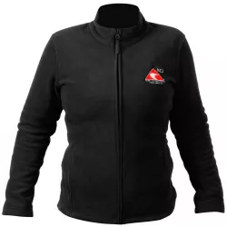 Mikina ACI černá na zip fleece dámská 285 g X MIKINA 120N ACI
