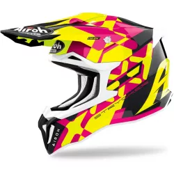 přilba STRYCKER XXX, AIROH (lesklá růžová) 2022 M140-1427 AIROH
