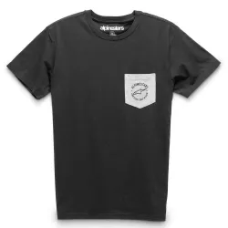 triko SPRINTED PREMIUM TEE, ALPINESTARS (černá) M182-783 ALPINESTARS