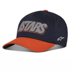 kšiltovka LANES HAT, ALPINESTARS (modrá/oranžová) M186-525 ALPINESTARS