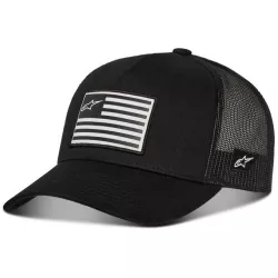 kšiltovka FLAG SNAP HAT, ALPINESTARS (černá) M186-549 ALPINESTARS