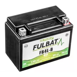 baterie 12V, YB4L-B GEL, 12V, 5Ah, 50A, bezúdržbová GEL technologie 120x70x92 FULBAT (aktivovaná ve výrobě) M310-206 FULBAT