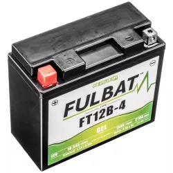 baterie 12V, YT12B-4 GEL, 12V, 10Ah, 210A, bezúdržbová GEL technologie 150x69x130 FULBAT (aktivovaná ve výrobě) M310-232 FULBAT