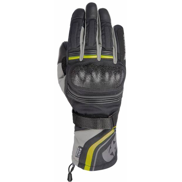 rukavice MONTREAL 4.0 DRY2DRY™, OXFORD (černé/šedé/žluté fluo) M120-493 OXFORD