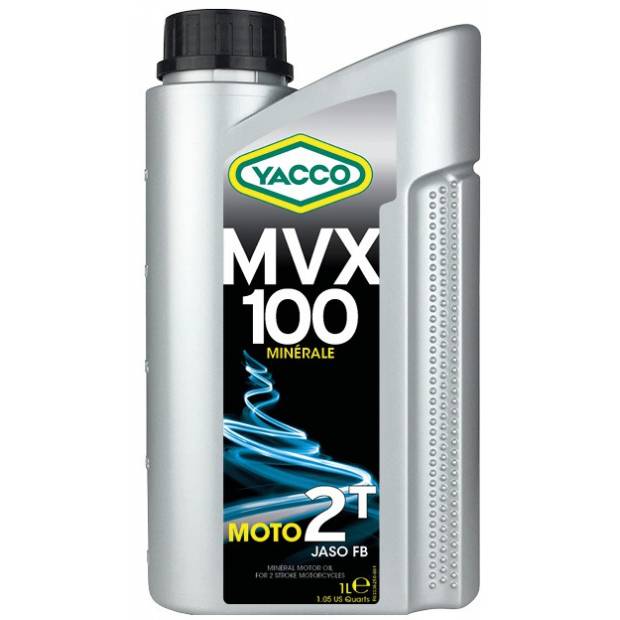 Motorový olej YACCO MVX 100 2T, YACCO (1 l) MY 33361 YACCO