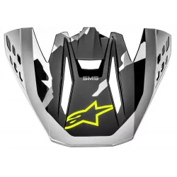 kšilt pro přilby S-M5 ROVER, ALPINESTARS (žlutá fluo/šedá/maskáč, verze ECE 22.05) M142-1756 ALPINESTARS