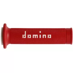 gripy A010 (road) délka 120/125 mm, DOMINO (červeno-černé) M018-371 DOMINO