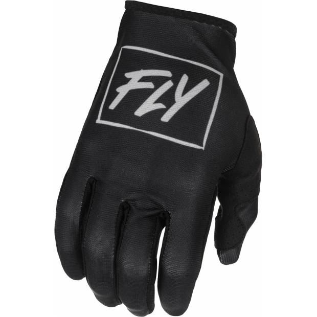 rukavice LITE, FLY RACING - USA 2022 (černá/šedá) M172-0070 FLY RACING