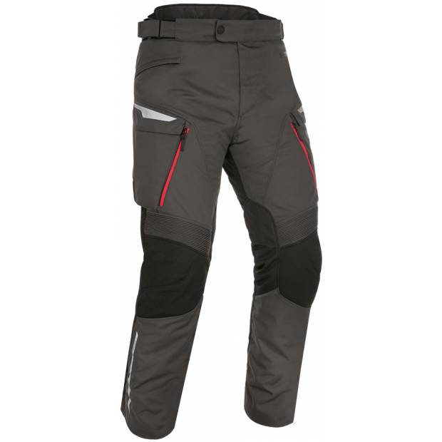 kalhoty MONTREAL 4.0 DRY2DRY™, OXFORD (černé/šedé/červené) M110-242 OXFORD