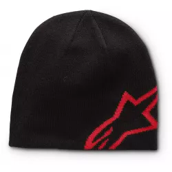 čepice CORP SHIFT BEANIE, ALPINESTARS (černá/červená) M186-565 ALPINESTARS