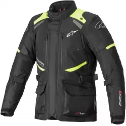 bunda ANDES DRYSTAR, ALPINESTARS (černá/žlutá fluo) M100-696 ALPINESTARS