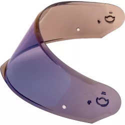 plexi pro přilby Modulo 2.0/2.1 s přípravou pro Pinlock, CASSIDA (modré chromové) M142-1804 CASSIDA