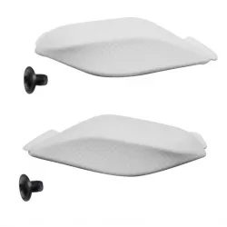 slidery holeně pro boty SUPERTECH R 2021 a dále, ALPINESTARS (bílá, pár) M134-163 ALPINESTARS