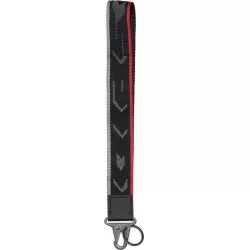 klíčenka KEY HOLDER SHORT, SPIDI (černá/šedá) M000-1254 SPIDI