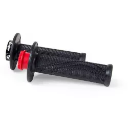 gripy lock-on R20 Wave, RTECH (černé, 1 pár) M003-168 RTECH
