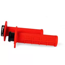 gripy lock-on R20 Half Waffle (BETA RR 125-530), RTECH (neon červené, 1 pár) M003-187 RTECH