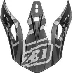 kšilt pro přilby X1.9 a X1.9D, ZED (černá matná/šedá) M142-773 ZED