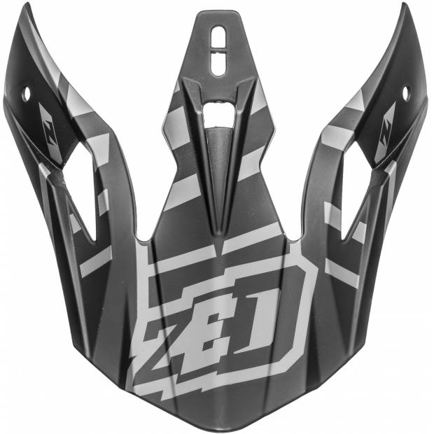 kšilt pro přilby X1.9 a X1.9D, ZED (černá matná/šedá) M142-773 ZED