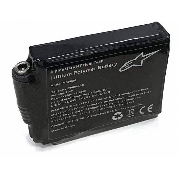 náhradní baterie pro vyhřívané rukavice HT-3/5/7 HEAT TECH, ALPINESTARS M120-678 ALPINESTARS